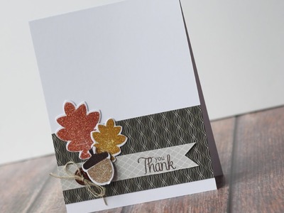 Fall Thank You Card - Keep It CASual #2