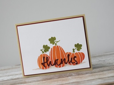 Harvest Thank You Card - Keep it CASual #3