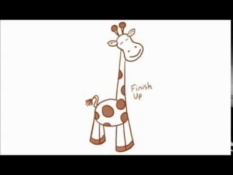 How To Draw A Cartoon Giraffe Using Simple Shapes 5 Of 5