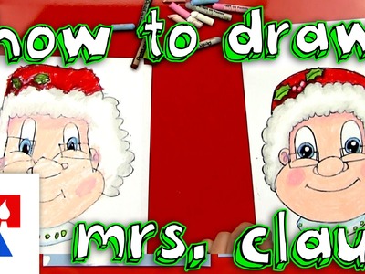 How To Draw Mrs Claus