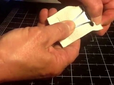 How to make a pen clip