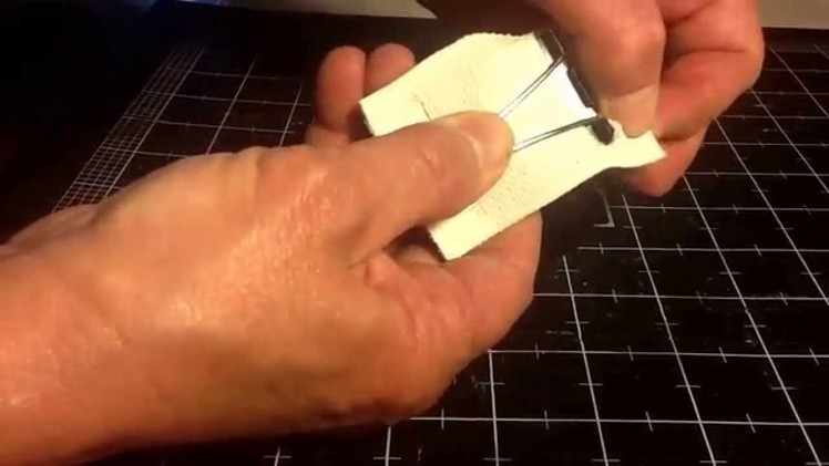How to make a pen clip