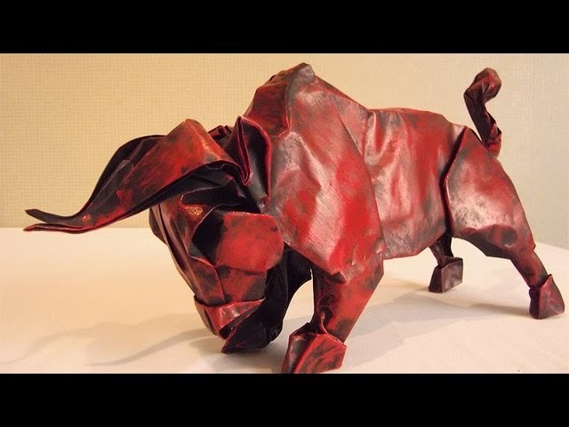 Origami Bull - special gift from Stephan Weber