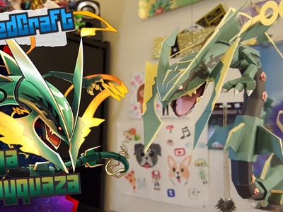 Pokemon Papercraft ~ Mega Rayquaza~