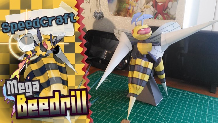 Pokemon Papercraft ~ Mega Beedrill ~