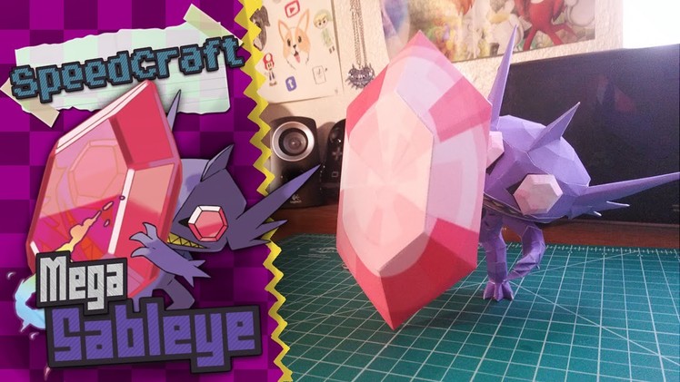 Pokemon Papercraft ~Mega Sableye ~