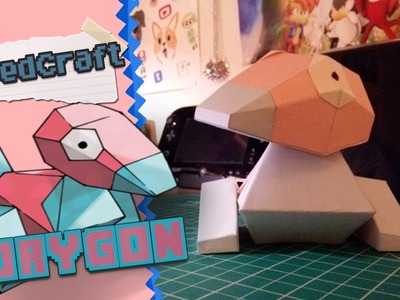 Pokemon Papercraft ~ Porygon ~