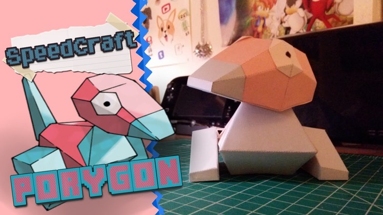 Pokemon Papercraft ~ Porygon ~