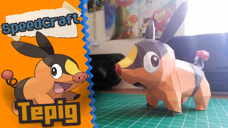 Pokemon Papercraft ~ Tepig ~