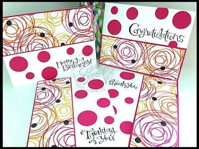 Simply Simple FLASH CARD - Polka Dotted SUPER Flash Cards by Connie Stewart