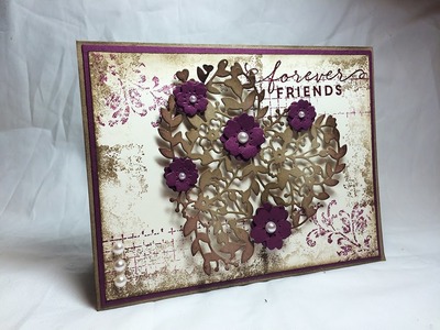Stampin' Up! Timeless Textures and a Bloomin' Heart