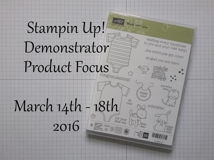 SU! Demonstrator Product Focus - Made with Love Project 3 of 3