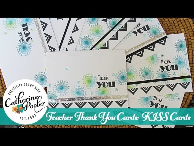 Thank You Cards for Teachers: KISS Cards