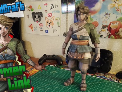 The Legend of Zelda Papercraft ~ Ranch Link ~