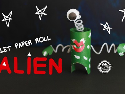 Toilet Paper Roll Alien