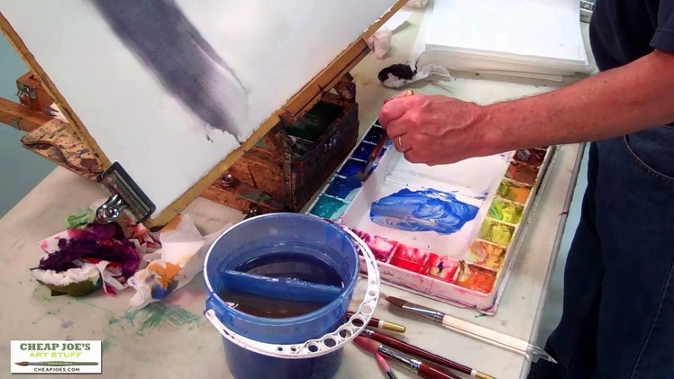 Watercolor Techniques with Don Andrews - Color Theory-Mixing Colors Part 1