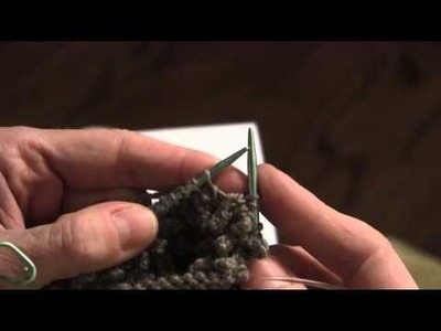 2015-09-07 Quill Stitch for Hedgehog Mitts (from Morehouse Farm)