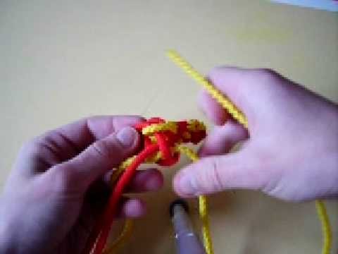 4 strand diamond knot