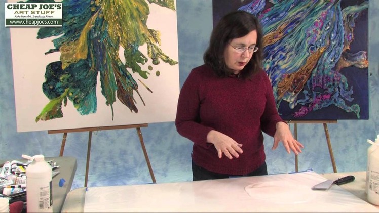 Debbie Arnold- How to Create a Poured Acrylic Skin