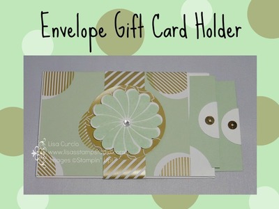 Envelope Gift Card Holder
