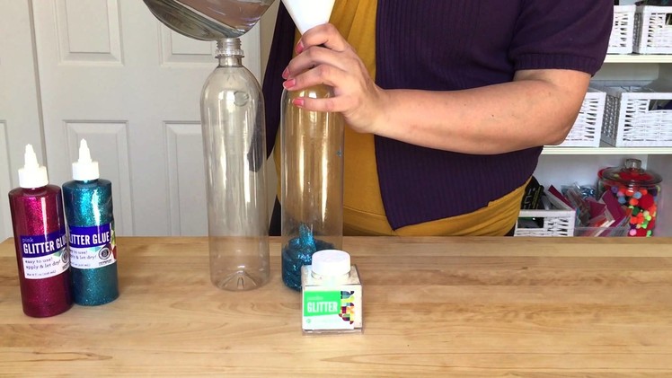 How-to: Glitter Sensory Bottle