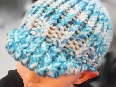 How to Loom Knit a Ball Cap