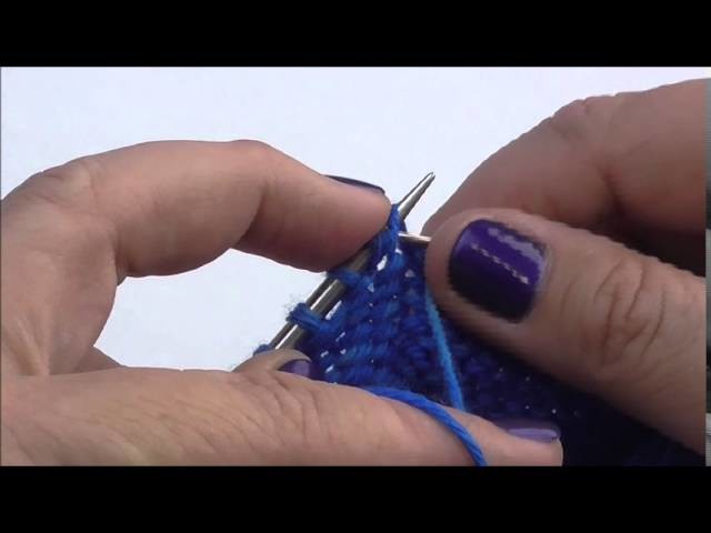 Make one Right and Make one Left Purl Increases with Amy Detjen