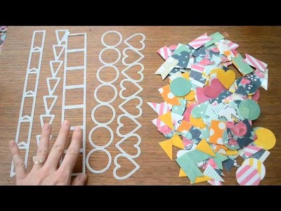 Party Garlands With Punch Dies
