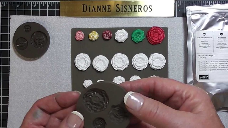 Simply Pressed Clay and the New Buttons & Blossoms Molds