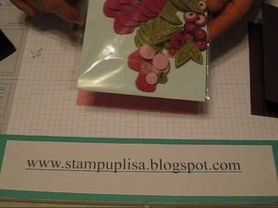 Stampin UP Simple Card Tutorial- mini catalog products