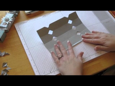Stampin Up Video - How to make Crackers & work out the measurements with your Envelope Board