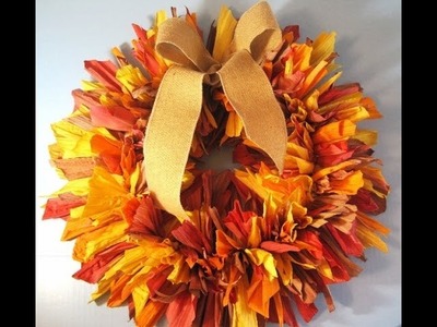 Thanksgiving Corn Husk Wreath ~ Featuring Miriam Joy