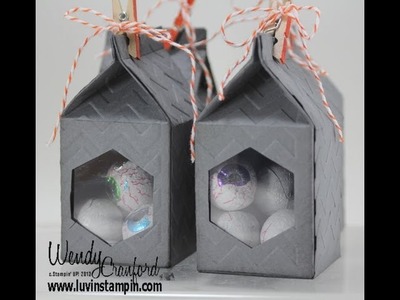 Trick or Treat Boxes with Stampin' UP! Mini Milk Carton Die