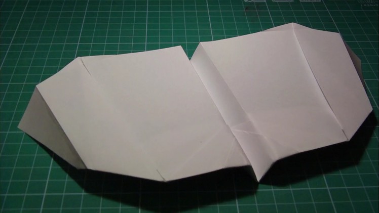 Tutorial paper airplane flapping wings (John Collins)