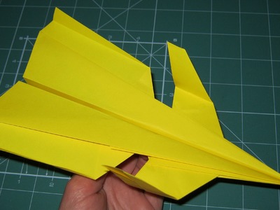 Tutorial paper airplane super canard origami (John Collins)