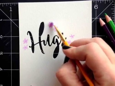 Watercolor Pencil Technique