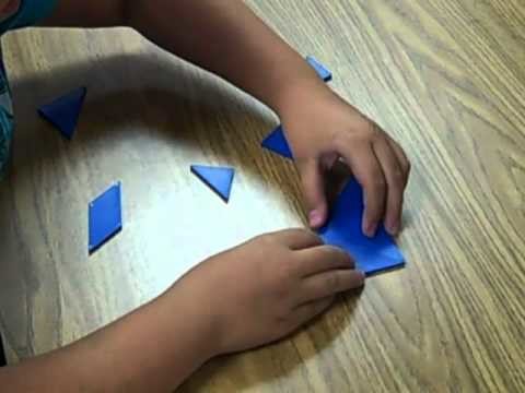Can You Make A Square Using Tangram Pieces?