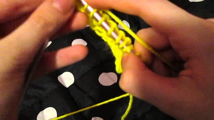 Casting off Knit stitches