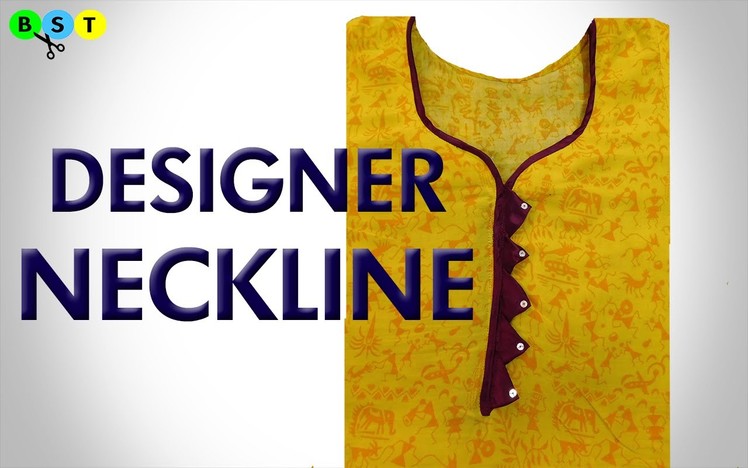Designer Neckline for Kurti
