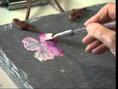Dogwood using Acrylic Colors by Susan Scheewe video by ArtistSupplySource.com