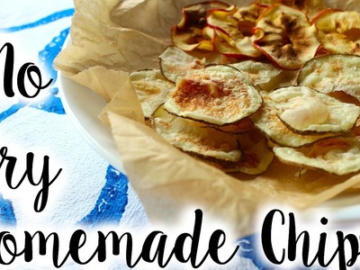Easy 10 Minute Potato Chips Recipe + How to Make Apple Chips