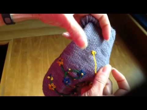 Embellishing your Knitting with the Daisy Stitch