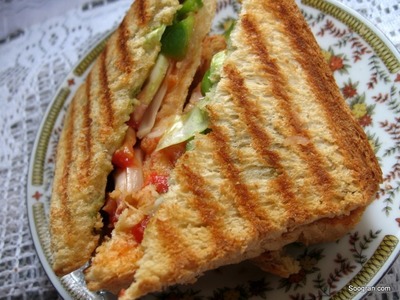 Grilled Daily Sandwich - Sanjeev Kapoor - Khana Khazana