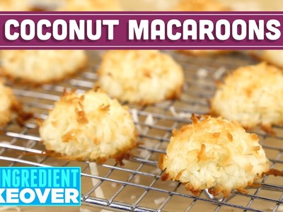 Healthy Coconut Macaroons! 2 Ingredients! Two Ingredient Takeover Mind Over Munch