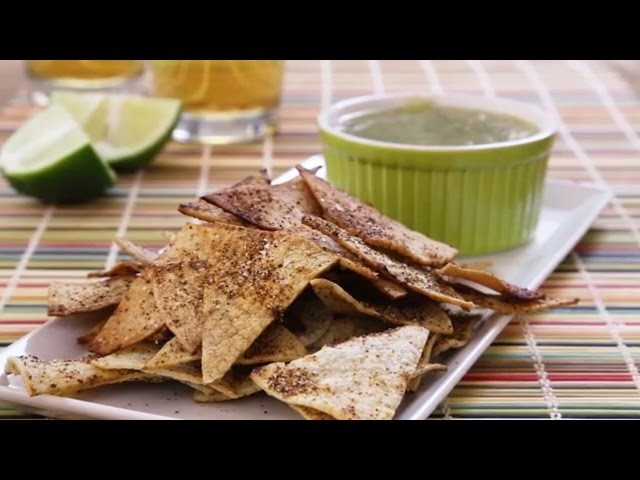 Healthy Snack Recipes - How to Make Baked Tortilla Chips