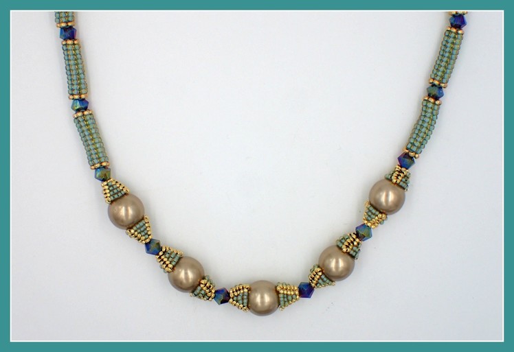 Herringbone Tube Beads (Tube-Tastic Necklace)