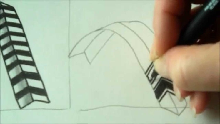 How to draw tanglepattern Braze