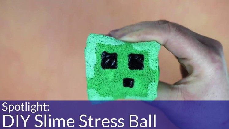 How To Make A DIY Slime Stress Toy