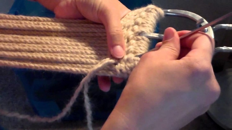 How to Make a Mohair Cinch, Part 8 (needle-off ends part2)