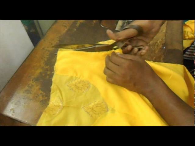 How to make salwar kammez neck,kameej Cutting stitching with lining and zip(method)
